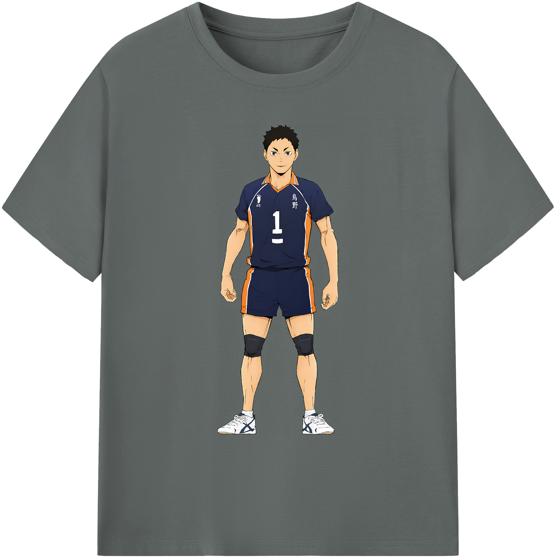 （画像用） ハイキュー!! Haikyu!! 綿100％ メンズ半袖Tシャツ｜肌触りやわらか＆通気性